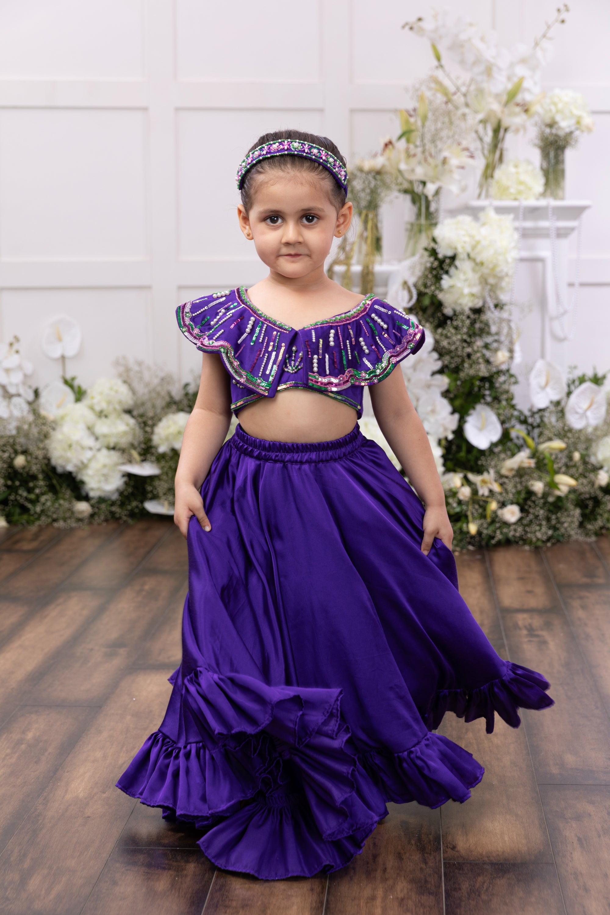 Midnight Melody Lehenga